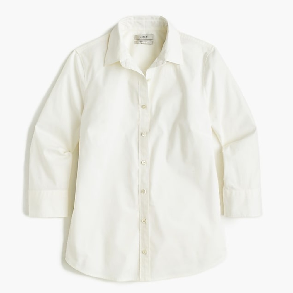 J.Crew 3/4 sleeve perfect shirt
